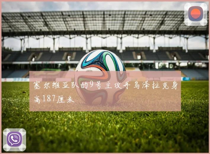 塞尔维亚队的9号主攻手乌泽拉克身高187厘米