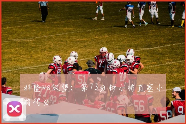 科隆vs汉堡：第73分钟小将直塞小将得分